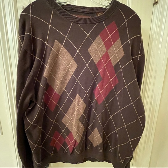 XL Perry Ellis Sweater, 100% Cotton - Picture 2 of 5